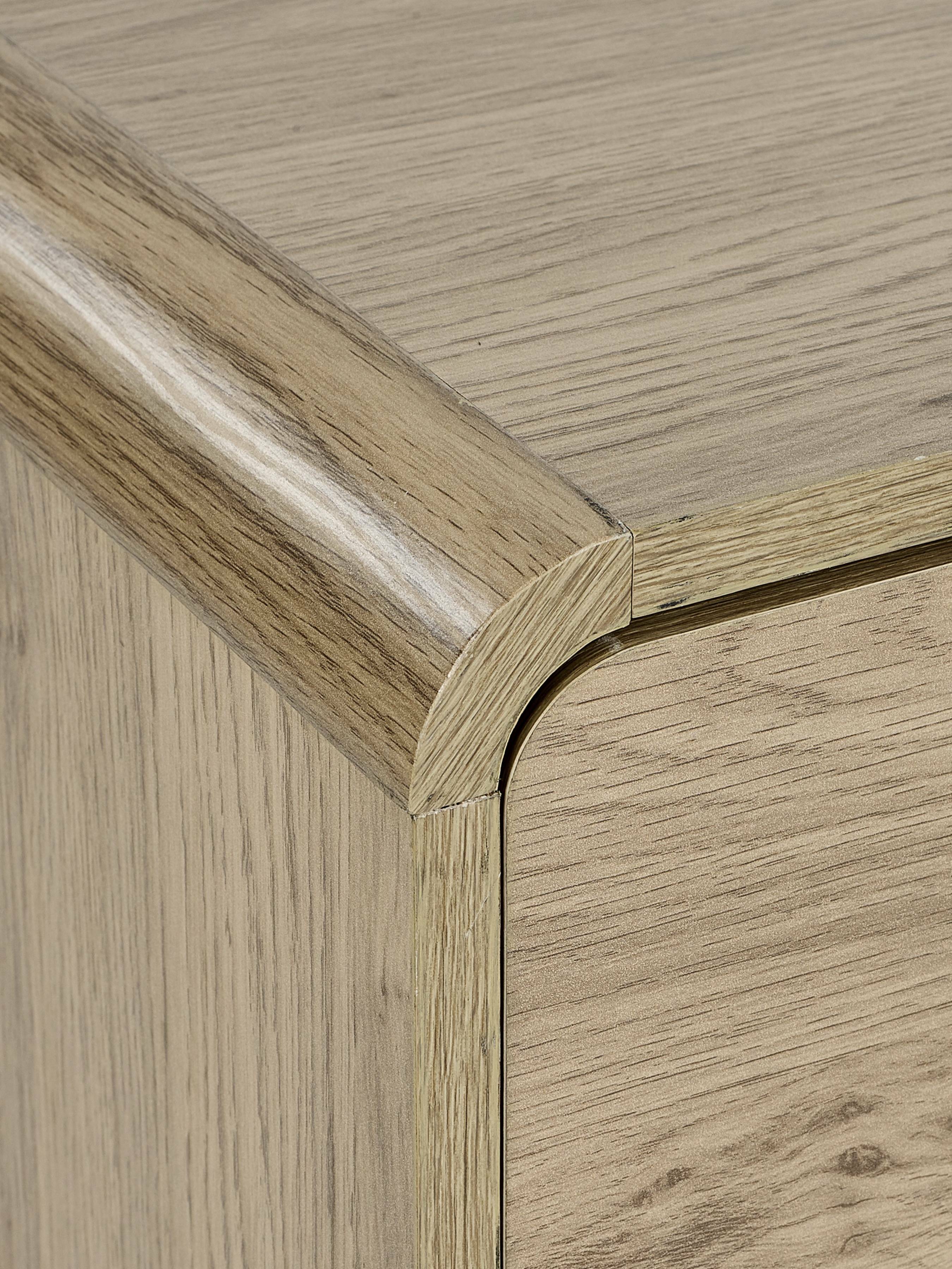 Boswell Oak Wood Chest of Drawers | 6 Drawers